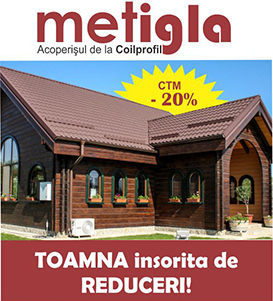 promotie tigla metalica 20%